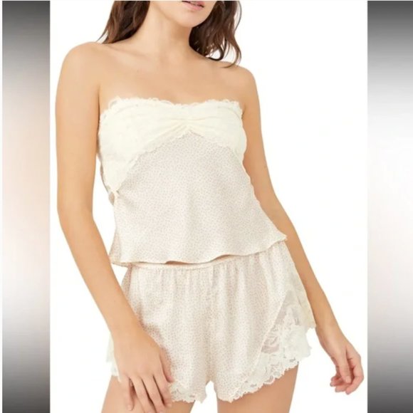 NWT Free People All Dressed Up PJ Set XL - Picture 1 of 10
